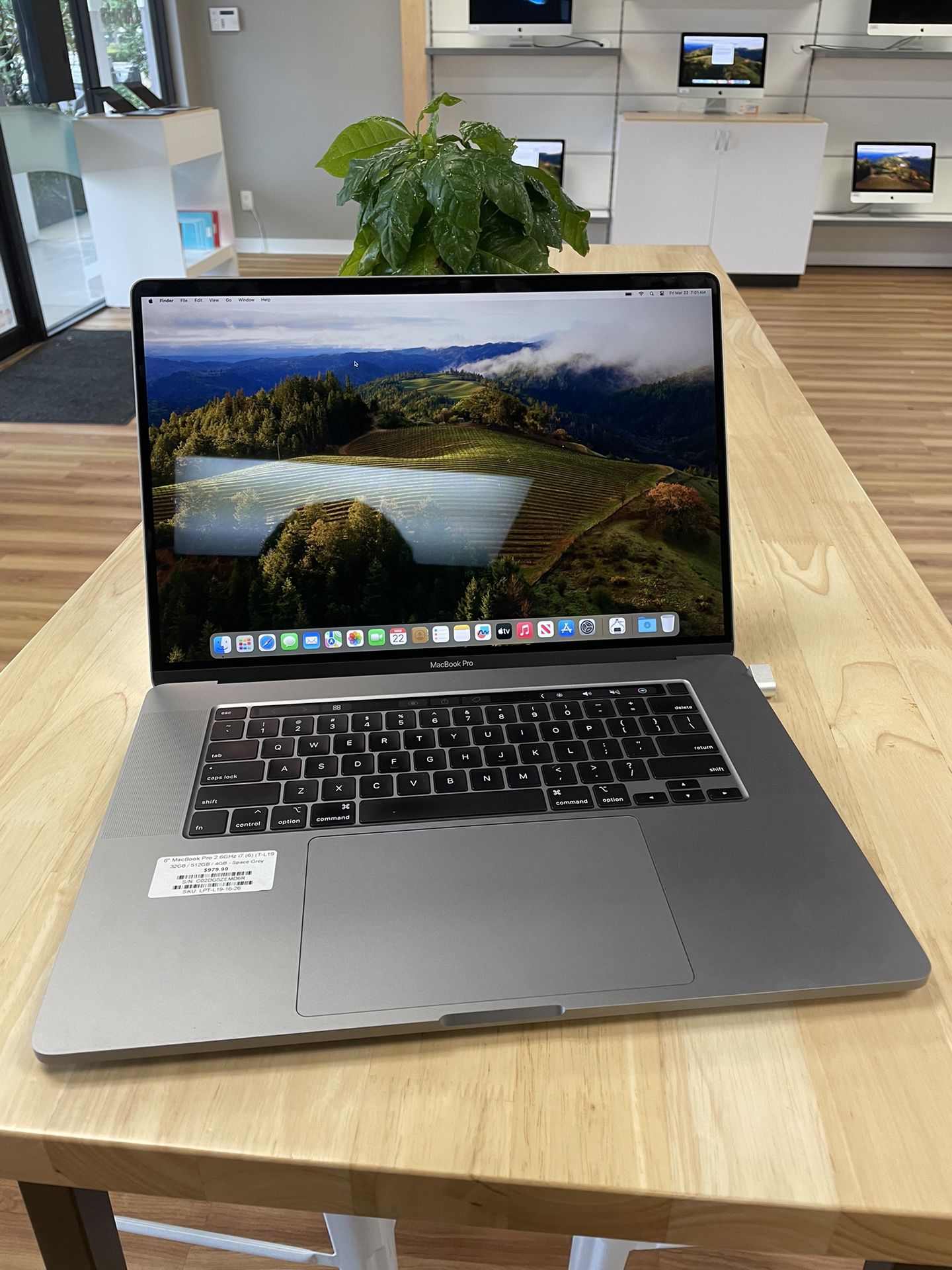 16” MacBook TouchBar 