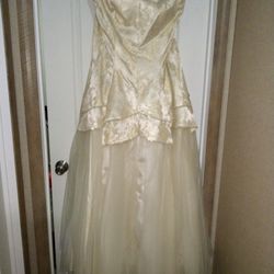Ivory Wedding, Special Occasion, Prom  Dress