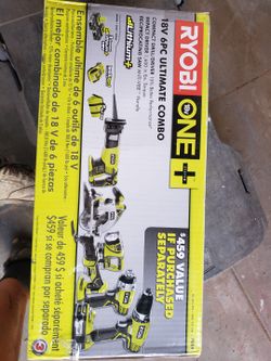ryobi 6 piece combo
