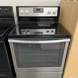 Whirlpool Electric Stove Stainless Steel 