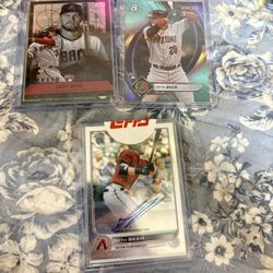 Arizona Diamondbacks Seth Beer Baseball Cards 