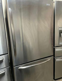 Amana Bottom Freezer Stainless Steel Energy Efficient