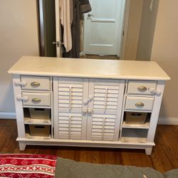 White Dresser, Real Wood, Built To Last 
