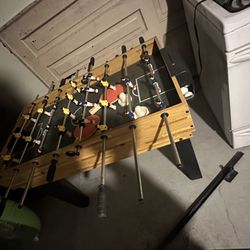 Pin Pong, Foosball, Hokey Table 