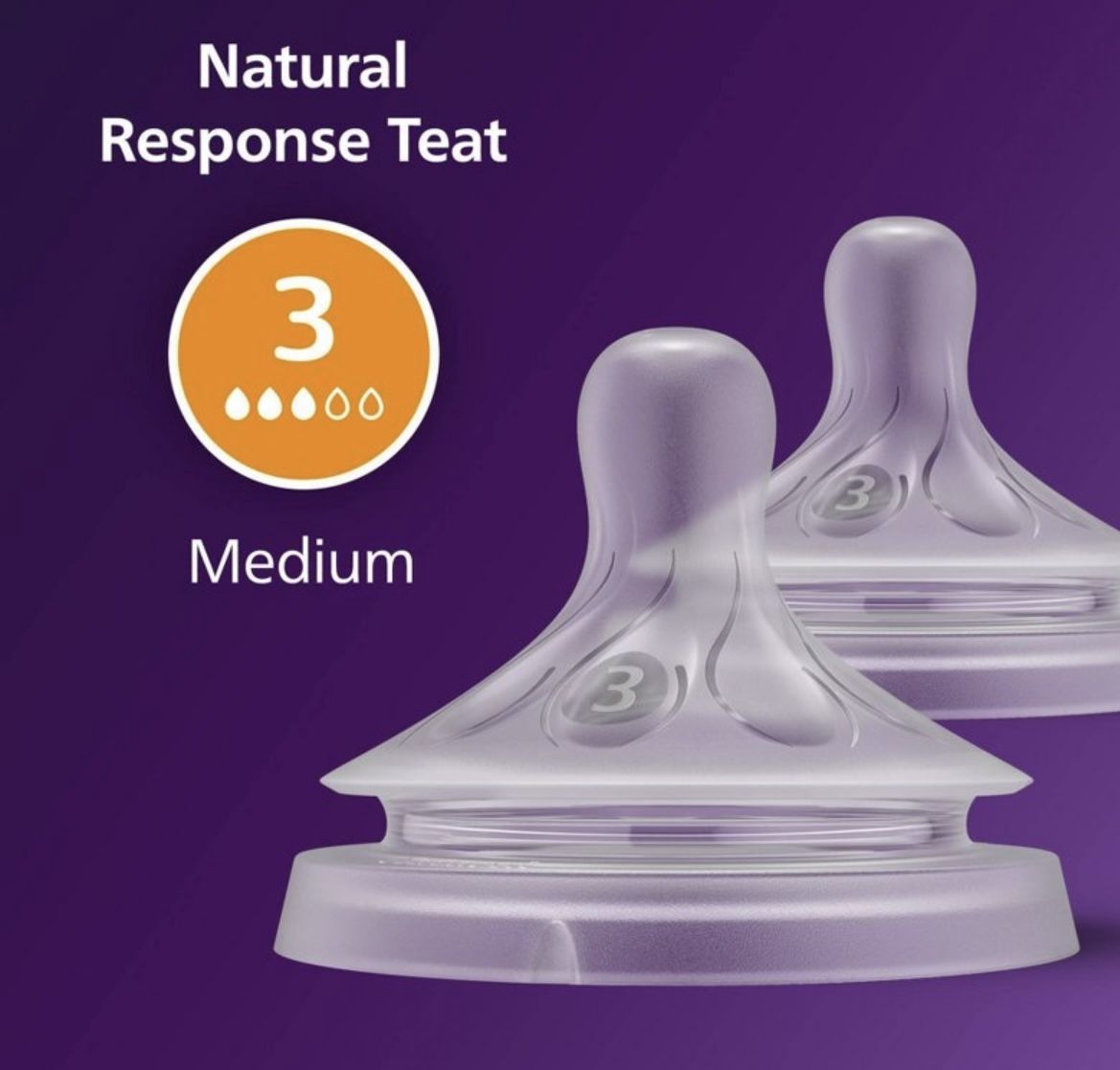 Natural Response Nipple Flow Medium