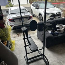 Pull-ups/Dips/Bench Press Machine