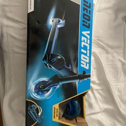 neon vetor scooter