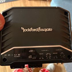 Rockford Fosgate R2 10” Speakers & 500watts Amp