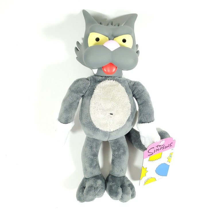 NEW 2025 The Simpsons Jakks Pacific SCRATCHY Figure Plush Doll