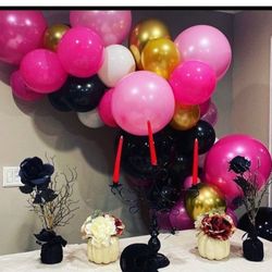 Balloons Garland Halloween Theme