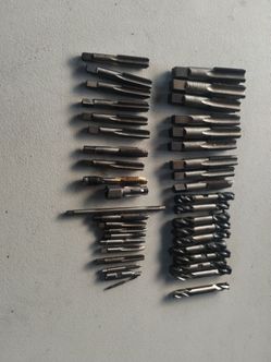 Machinist tools thread and double end mills