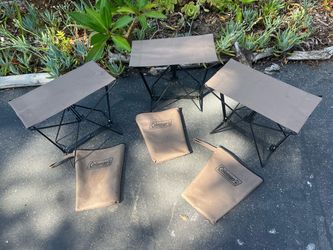 Camp chairs-Coleman