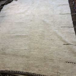 6x9 handmade wool tribal rug
