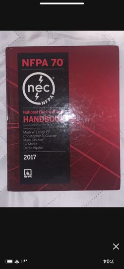 NFPA 70 National Electrical Code Handbook 