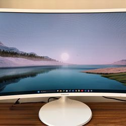 Samsung 27" curved monitor