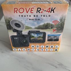 Unopened Rove R2-4K Dash Camera