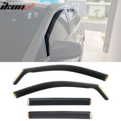 Fits 2019-2025 Toyota RAV4 Prime In-Channel Window Visors Rain Guards Deflectors PC