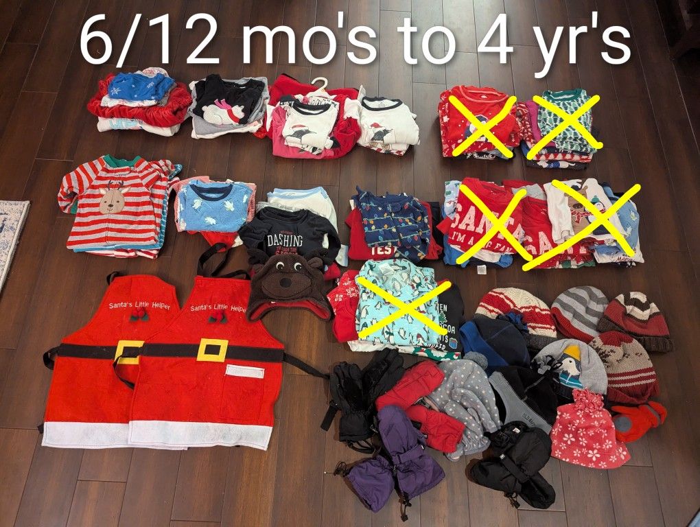 Boys And Girls Xmas /Winter Clothes
