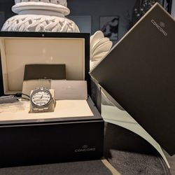 Concord Mariner Automatic SW300 41mm Watch For Sale
