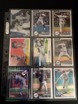 Los Angeles Dodgers 9-Card Lot – Betts, Sasaki & Valenzuela