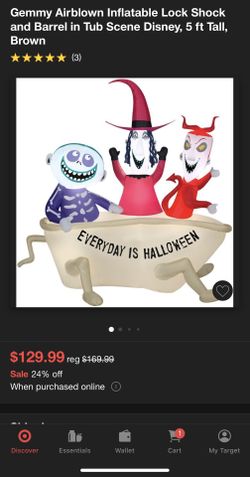 Nightmare Before Christmas Infaltable 