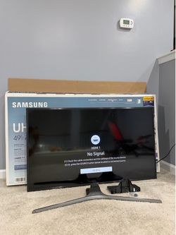 Samsung 49” 4K UHD Smart TV – Tested & Works Great (MU6290)