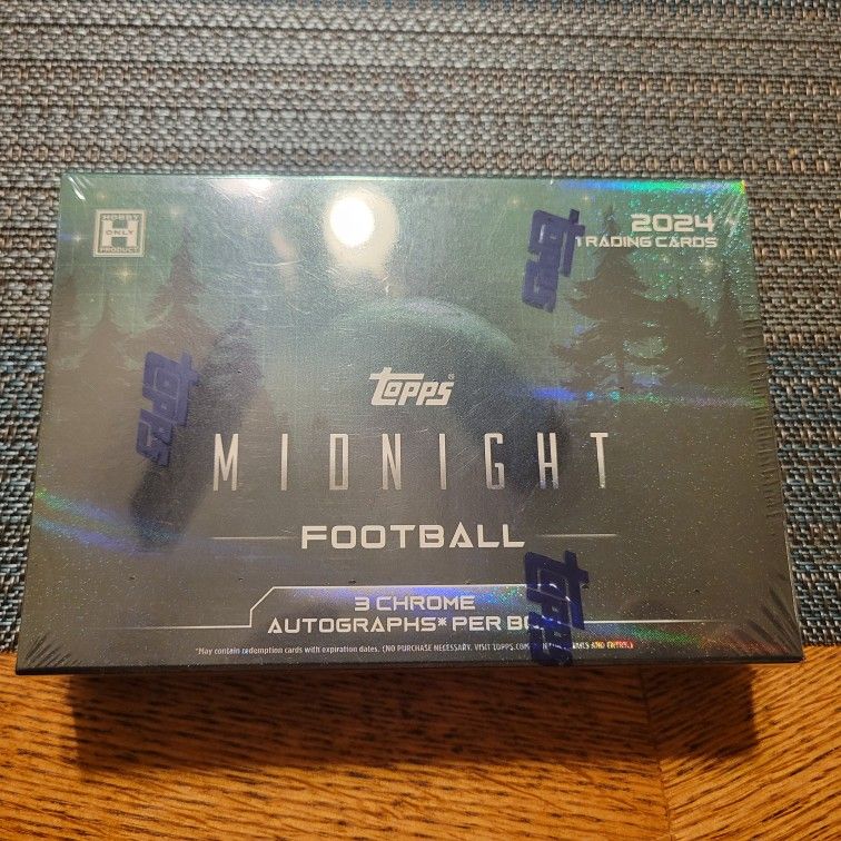 Topps Midnight Football Hobby Box