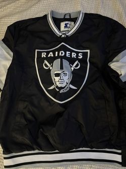 Las Vegas Raiders Pullover Starter Jacket Mens XL