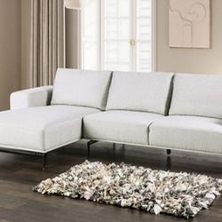 Brand New Light Grey Modern Style Sectional Sofa 