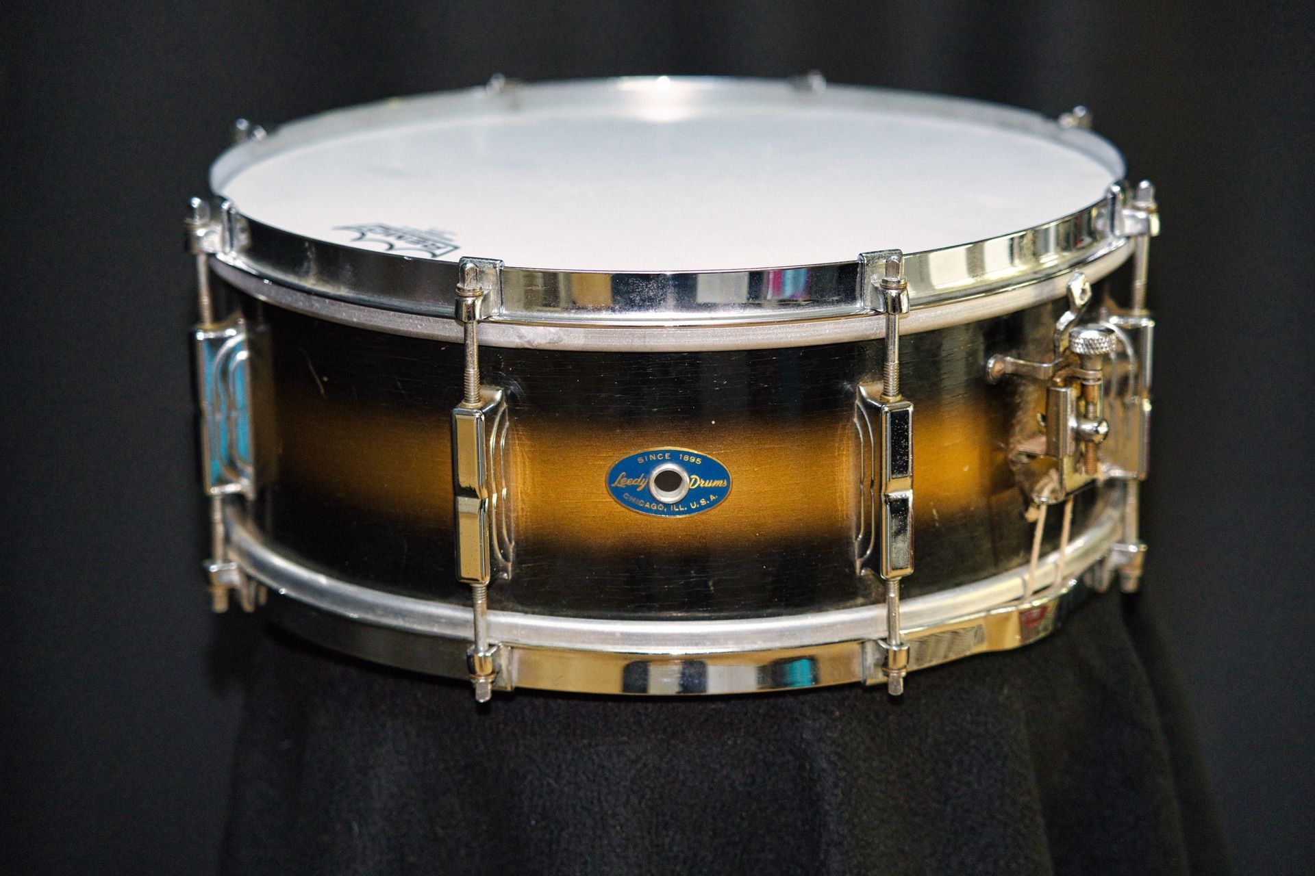 🥁 Leedy 5x14 Mahogany Snare — Gold Duco Edition 🥁