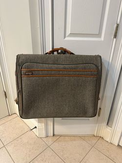 Hartmann Tweed Garment Bag Suiter Suit Bag Natural Tweed