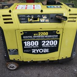 electric generator Ryobi 