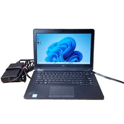 Dell Latitude E7270 Intel i5-6300U 2.4GHz 12GB Ram 256GB SSD Windows 11