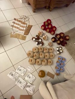 Huge We Are Knitters Yarn Lot – All NEW – 100% Wool + Needles & Supplies