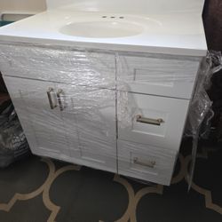 36 Inch Bathroom Vanity 