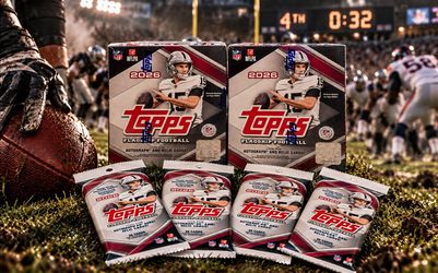 2026 Topps Flagship Football 2 Mega Box + 4 Fat Pack LOT SEALED NFL 504 Cards