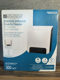 Utilitech Slimeline Infrared Quartz Heater
