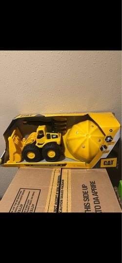 Bulldozer with Helmet Toy by CAT