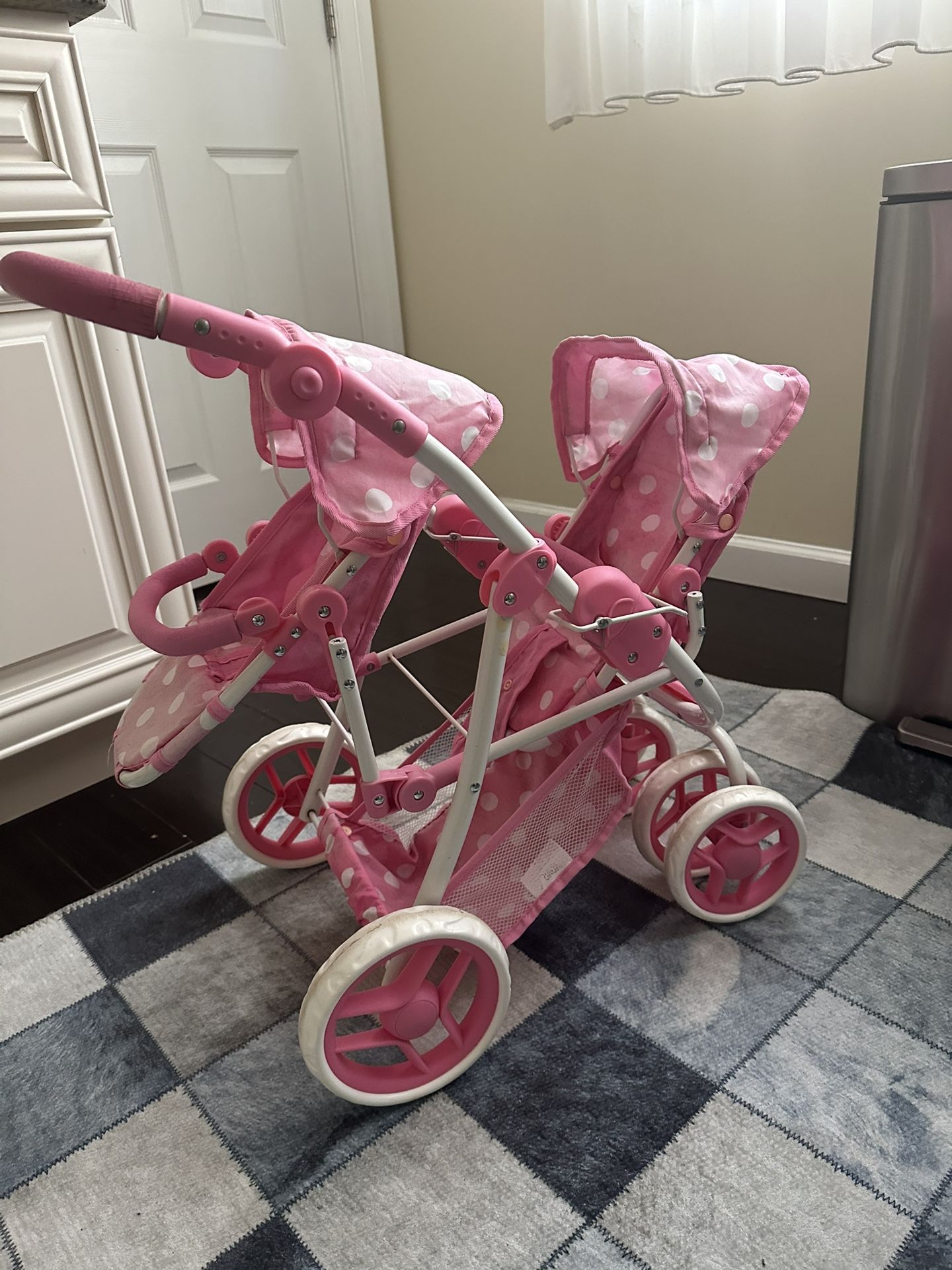 Reversible Double Doll Stroller