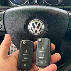 Volkswagen new key fob