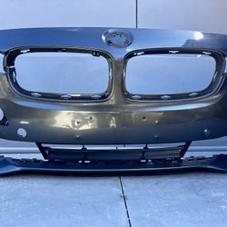 2016 2017 2018 2019 BMW F30 F31 FRONT BUMPER COVER ORIGINAL GRAY