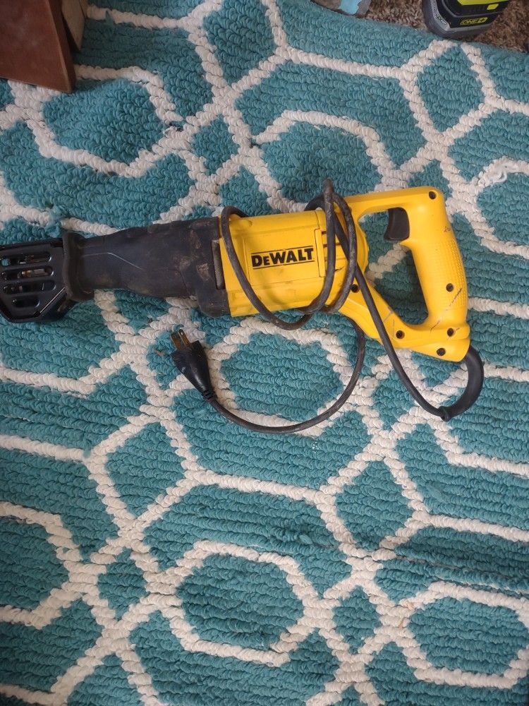 DeWalt Corded Sawzall