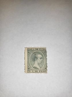1890 Cuban Alfonso XIII Spanish Colonial + ALL STAMPS PICTURED