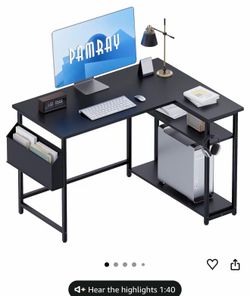 Desk with chair