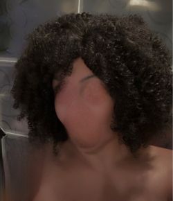 Dark Brown Curly Afro Wig