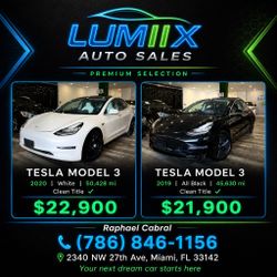 Teslas specials