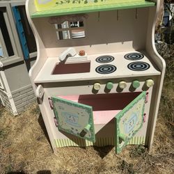 kids, Stove And Sink Handmade