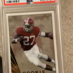 2016 Leaf Gold Rookie /10 Derrick Henry Pop1 Highest Pop Is This 9