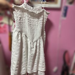 White wild fable dress