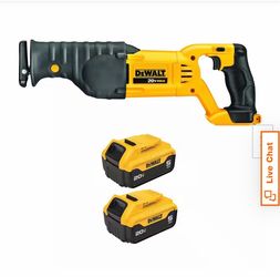Dewalt 20v sawzall with battery